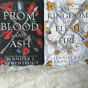 From Blood and Ash and a Kingdom of Flesh and Fire book set!